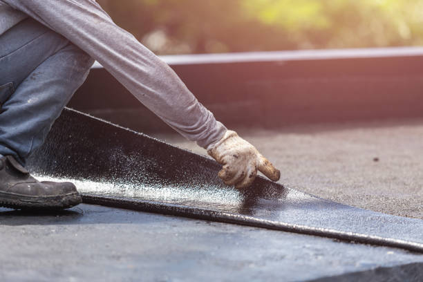 Professional Crawl Space Encapsulation technician working in Medford, NJ